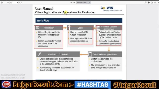 Corona Vaccine Online Registration 2022 - टिका लगवाने के लिए रजिस्ट्रेशन कैसे करे - COVIN Portal смотреть онлайн