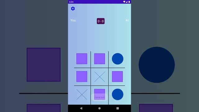 Simple tic tac toe app with 4 modes | Made with Android Studio(Kotlin) смотреть онлайн