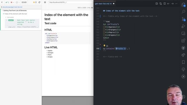 Confirm The Index Of The Element With The Given Text смотреть онлайн