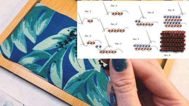 Кольцо Из Бисера Черно-Белое За Один Выходной День! | Кирпичный Стежок смотреть онлайн