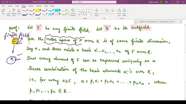 #12 Field Theory : Order of a finite field смотреть онлайн