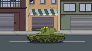 КВ-6 vs СИРЕНОГОЛОВЫЙ-Мультики про танки