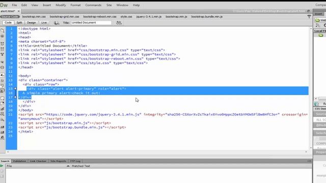 Alerts in Bootstrap,Lec-20|Bootstrap 4 tutorials for beginners in Urdu/Hindi| смотреть онлайн