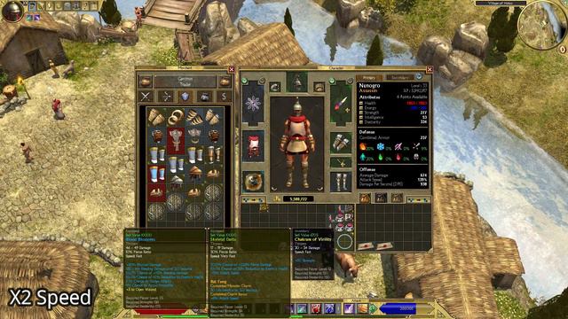 Titan Quest Anniversary Edition Atlantis Throwing Weapons Gameplay смотреть онлайн