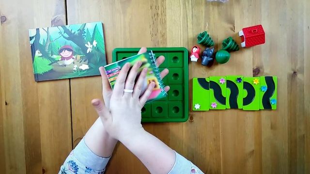 Настольная игра Красная Шапочка и Волк /Board game Little Red Riding Hood and Wolf смотреть онлайн