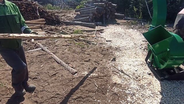 Дисковая рубительная машина РМ 600 (от ВОМ трактора) - ООО НПО ЛЕСПРОМРЕСУРС смотреть онлайн