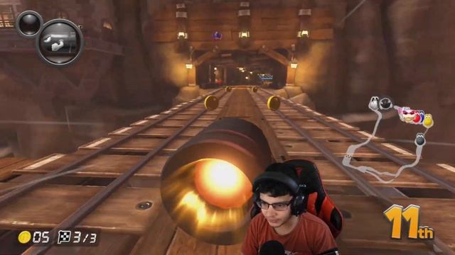 If I get HIT, Pause For 5 Seconds in Mario Kart 8 Deluxe смотреть онлайн