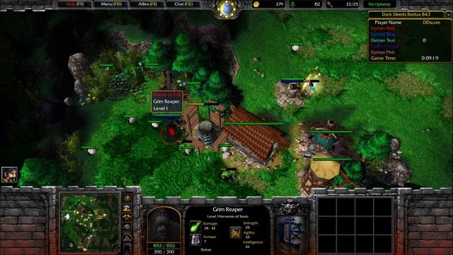 Dark Deeds! The humans may actually stand a chance! Warcraft 3 Custom Games! смотреть онлайн