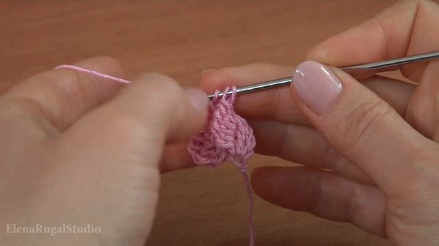 Объемные СЕРДЕЧКИ крючком/Вяжем КРЮЧКОМ шнур/ПОДРОБНЫЙ мастер-класс/3Д ВЯЗАНИЕ смотреть онлайн