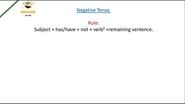 present perfect tense | Affirmative,Negative & Interrogative?|urdu & hindi|knowledge on fire смотреть онлайн