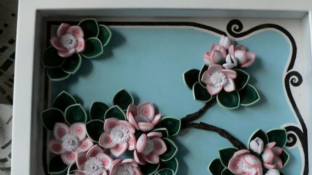 Квиллинг картины Ларисы Засадной (часть 1) смотреть онлайн