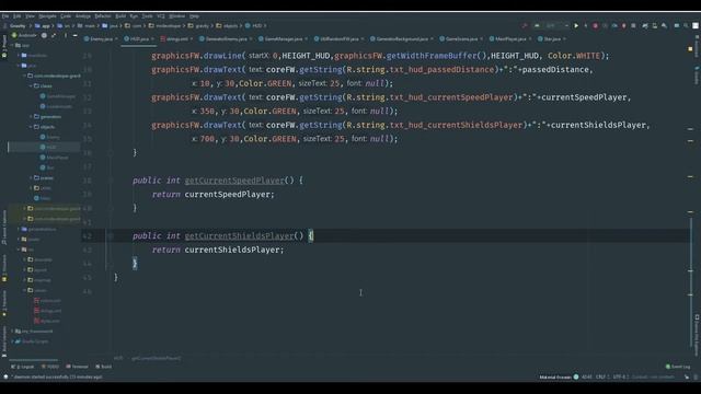 Урок 9. Создаем игровой HUD. Разработка игры для Android на Java. смотреть онлайн
