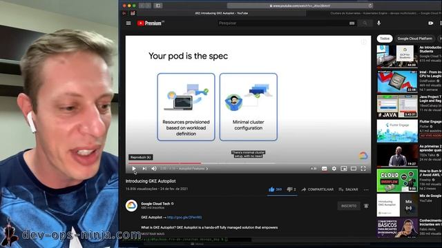 Kubernetes No Google Em Piloto Automático / Autopilot - Espetacular!