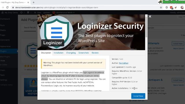 Protect Your Wordpress Site From Bruteforce Login Attacks With FREE Loginizer Plugin смотреть онлайн