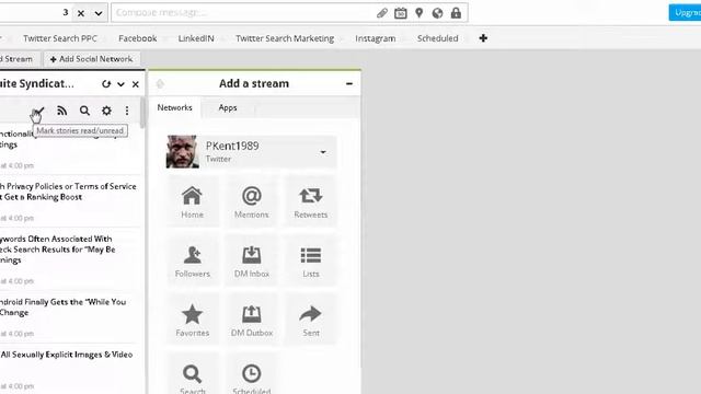 How To Import RSS Feeds from Digg Reader to Hootsuite Syndicator смотреть онлайн