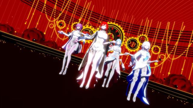 MMD Honkai Star Rail SOMI What You Waiting For Bronya Himeko Kafka Natasha {Motion DL} смотреть онлайн