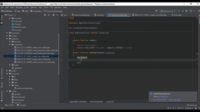 Basic Routing & Controllers Laravel. Part 1- Контроллеры laravel. Роуты. Часть 1 смотреть онлайн