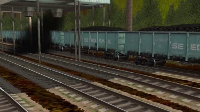 ЧМЭ3 на стадии загрузки вагонов|trainz android смотреть онлайн