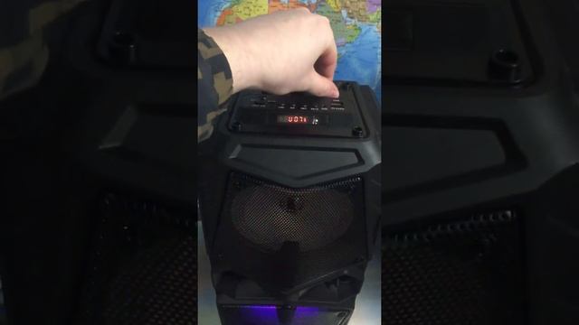 Обзор портативной Колонки ZQS 6206 w смотреть онлайн