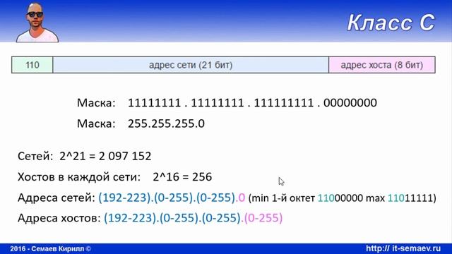LPIC 109.1 часть вторая. Классовая адрессация смотреть онлайн