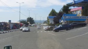 Дорога от Новороссийска в Широкую балку