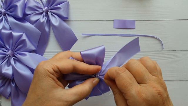 Красивый бантик за 5 минут.