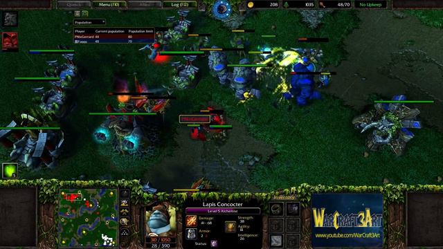 Foggy(NE)(Blue) vs Yange(NE)(Red) - WarCraft 3 Frozen Throne - RN3614 смотреть онлайн