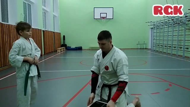 ТАМЭСИВАРИ на 8 и 7 кю! Как ломать доски, норматив смотреть онлайн