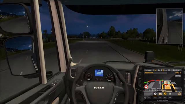 ETS 2 Начало карьеры дальнобойщика, мультиплеер, серия 1 смотреть онлайн