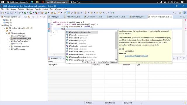 Beginners Tutorial For Selenium WebDriver Day 3 смотреть онлайн