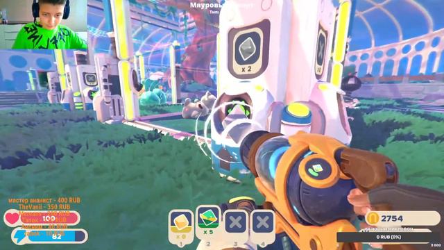 СТРИМ С ПОДПИСЧИКАМИ! играем в Palworld а потом в Slime Rancher 2!!!!!! смотреть онлайн