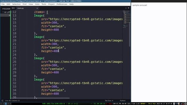 Flet Tutorial - Basic Carousel смотреть онлайн