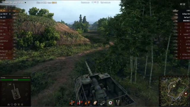 WOT: Жемчужная река - Объект 261 - 4 фрага смотреть онлайн