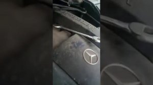 Как снять вискомуфту с двигателя М112 Мерседес мл320