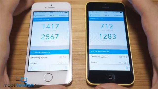 Обзор-сравнение Apple iPhone 5S и iPhone 5C: двое из ларца (review) смотреть онлайн