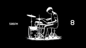 50 BPM - Drum Track 4/4