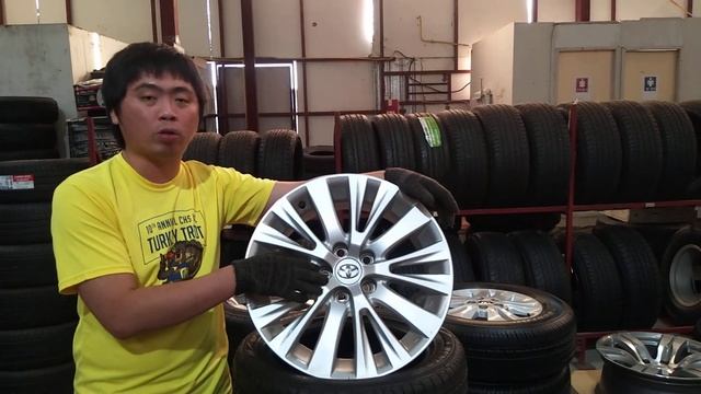 ล้อแท้ติดรถ Toyota Alphard 2014 18'' смотреть онлайн