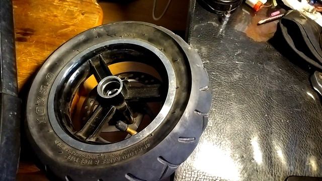 Замена переднего подшипника Kugoo m4 смотреть онлайн