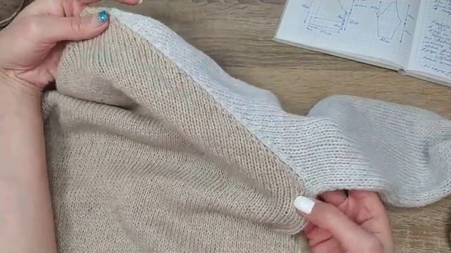 Джемпер реглан в стиле КОЛОР БЛОК//Экспресс МК//Какие любимые спицы смотреть онлайн