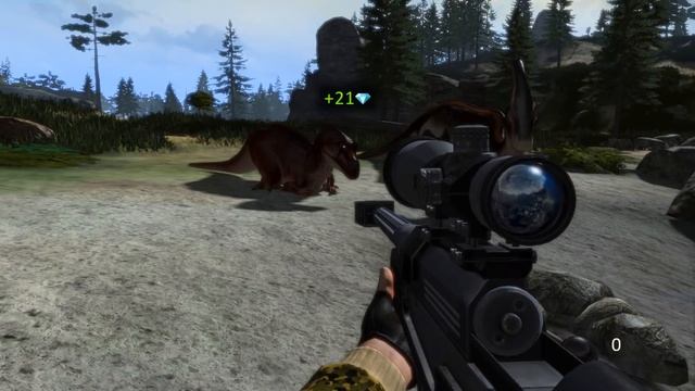 Охота на динозавров #2 Поймал ОПАСНОГО ЦЕРАТОЗАВРА в игре Carnivores: Dinosaur Hunter Reborn смотреть онлайн