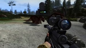 Охота на динозавров #2 Поймал ОПАСНОГО ЦЕРАТОЗАВРА в игре Carnivores: Dinosaur Hunter Reborn