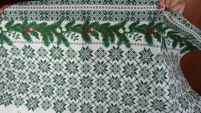 Новогодняя скатерть | РОС-АРТ смотреть онлайн