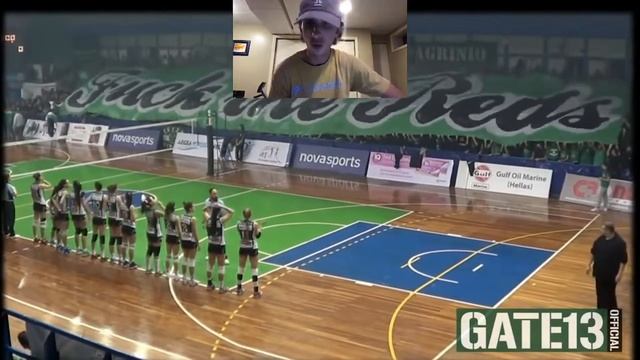 The BEST FANS IN EUROPE? Most INTENSE Volleyball Game I've Ever Seen! (Volleyball is NO JOKE!) смотреть онлайн