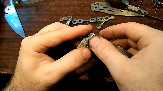 "Скальп"№3 (Технобот) . Киберпанковский складной нож . смотреть онлайн