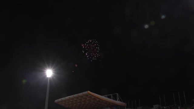 Праздничный фейерверк. День Республики (11 мая 2017)