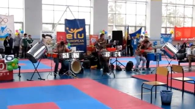 Открытый всеукраинский турнир по тхеквондо (ВТФ) «OLYMPIC STAR» Полтава 2013 Живые барабаны смотреть онлайн