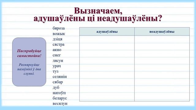 Тэма 23. Назоўнікі адушаўлёныя і неадушаўлёныя смотреть онлайн