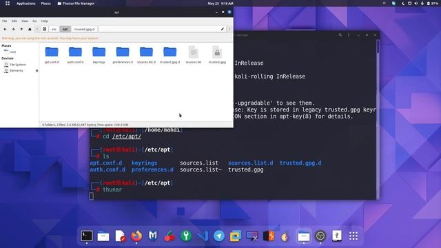 SOLUCIÓN Error key is stored in legacy trusted.gpg keyring | KaLi смотреть онлайн