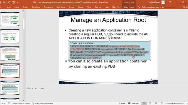 CH03 oracle 21c authentication Part 02 | اوركل 21سي التحقق من المستخدم смотреть онлайн