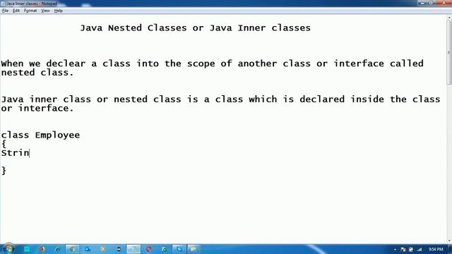 Nested Class In Java || Inner Class in Java Tutorial In Hindi смотреть онлайн